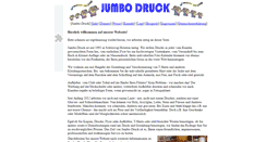 Desktop Screenshot of jumbo-druck.de